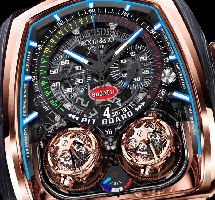 Twin Turbo Furious Bugatti Rose Gold Jacob Co