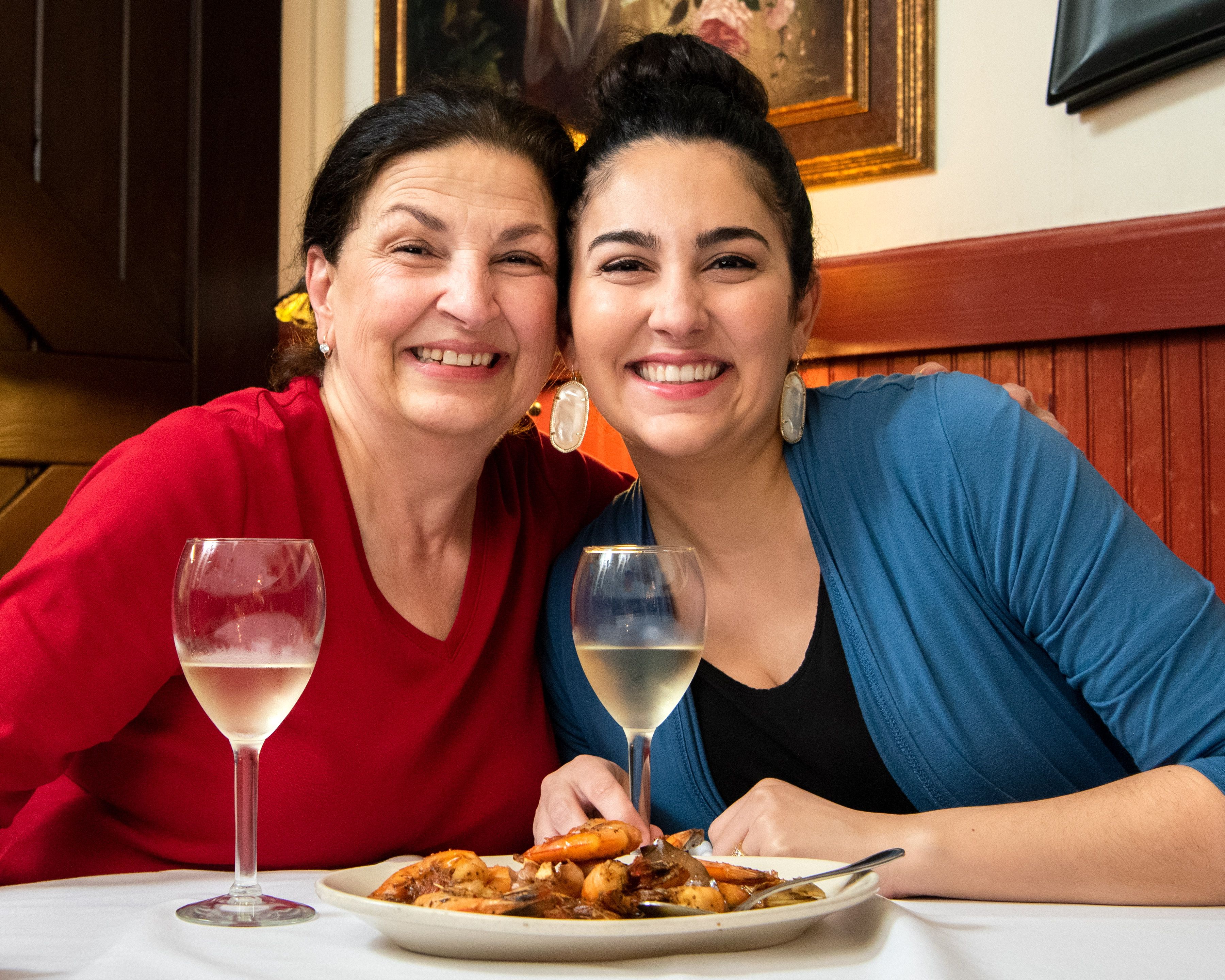 MaryJo Mosca (left) and her daughter, Lisa