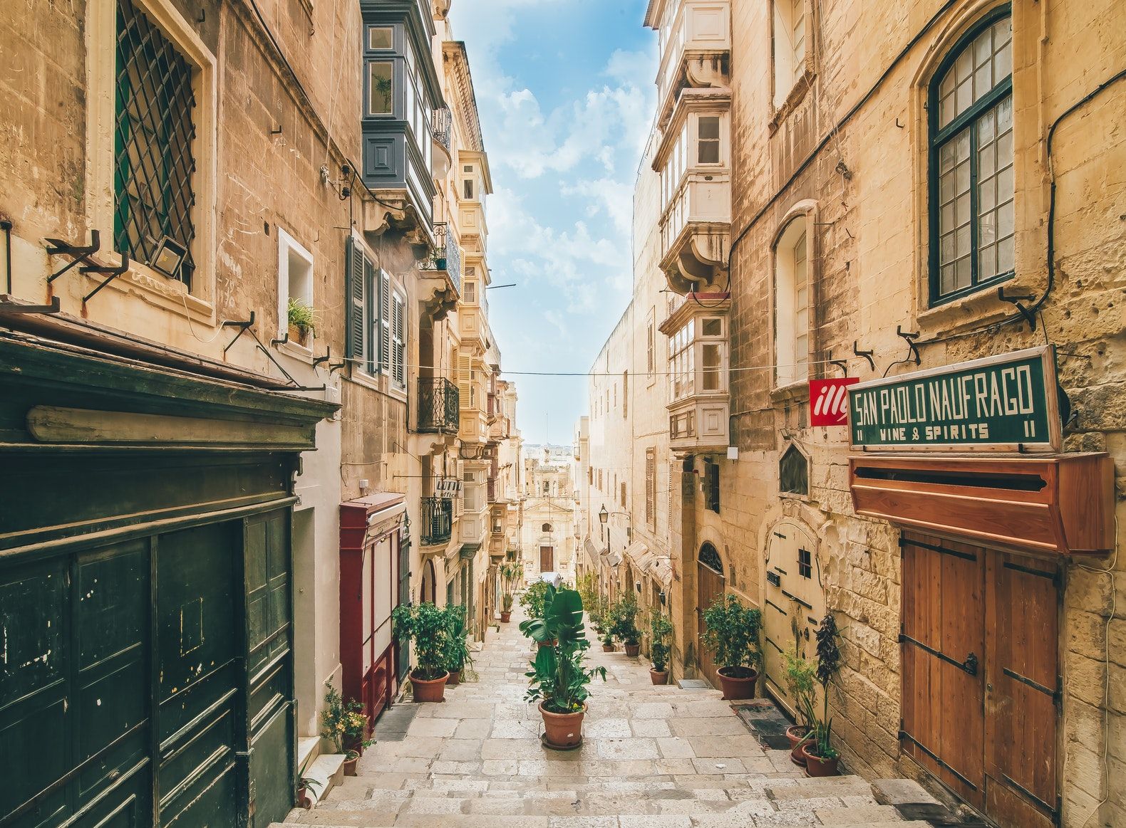The charming medieval town of Valletta will make you want to stay.