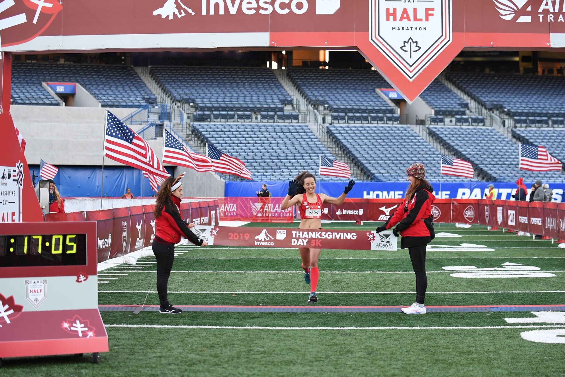 Nearly 12,000 Give Thanks for Health at Invesco QQQ Thanksgiving Day