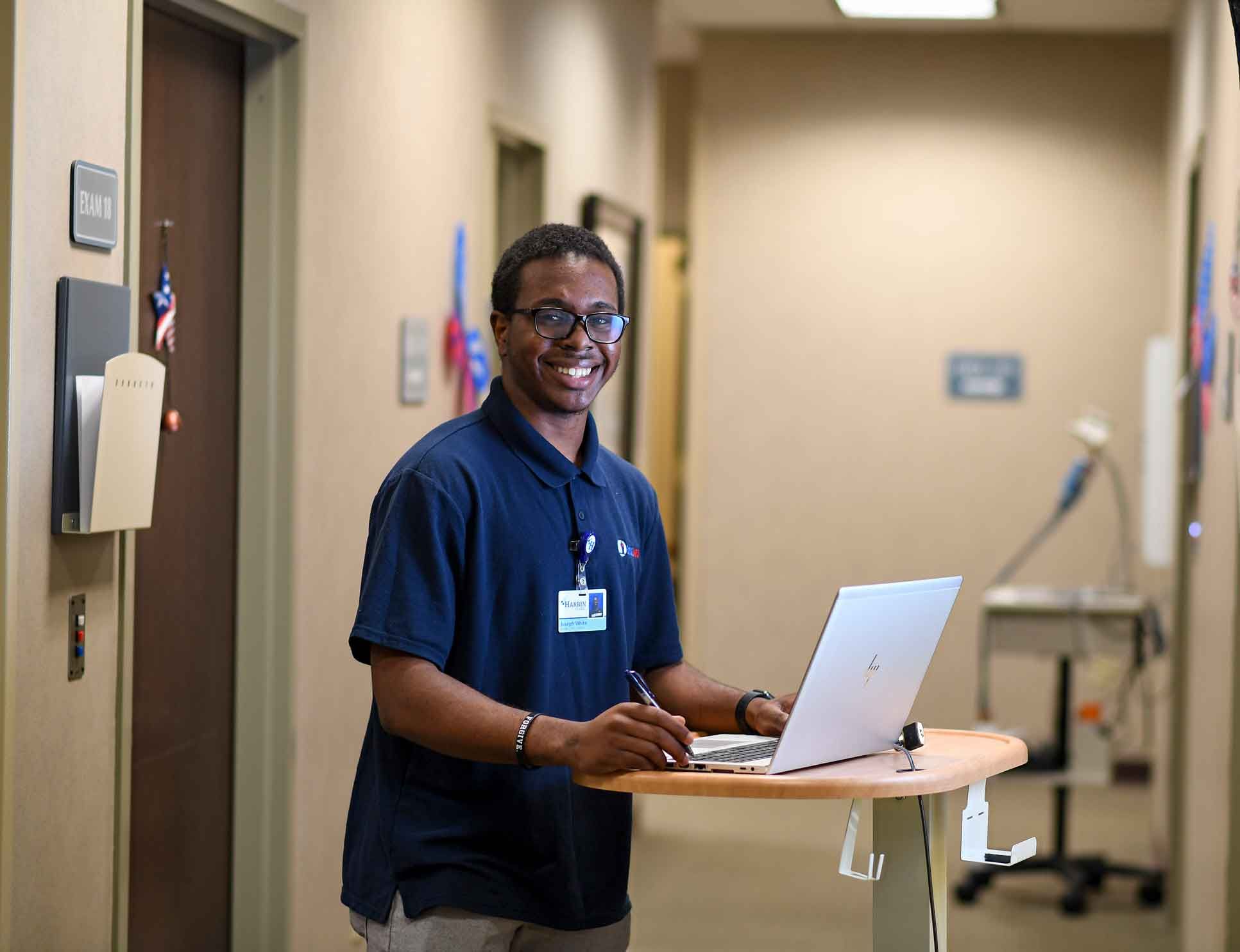 Berry Alumni Save a Student Scholarship recipient Joseph White