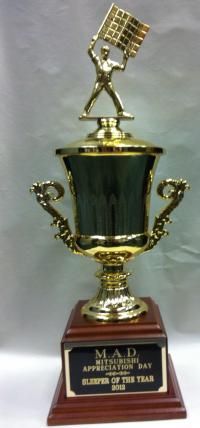 a trophy