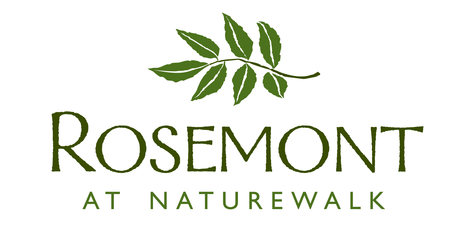 the logo for Rosemont at NatureWalk