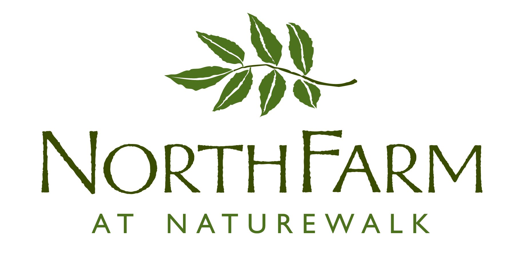 the logo for NorhtFarm at NatureWalk