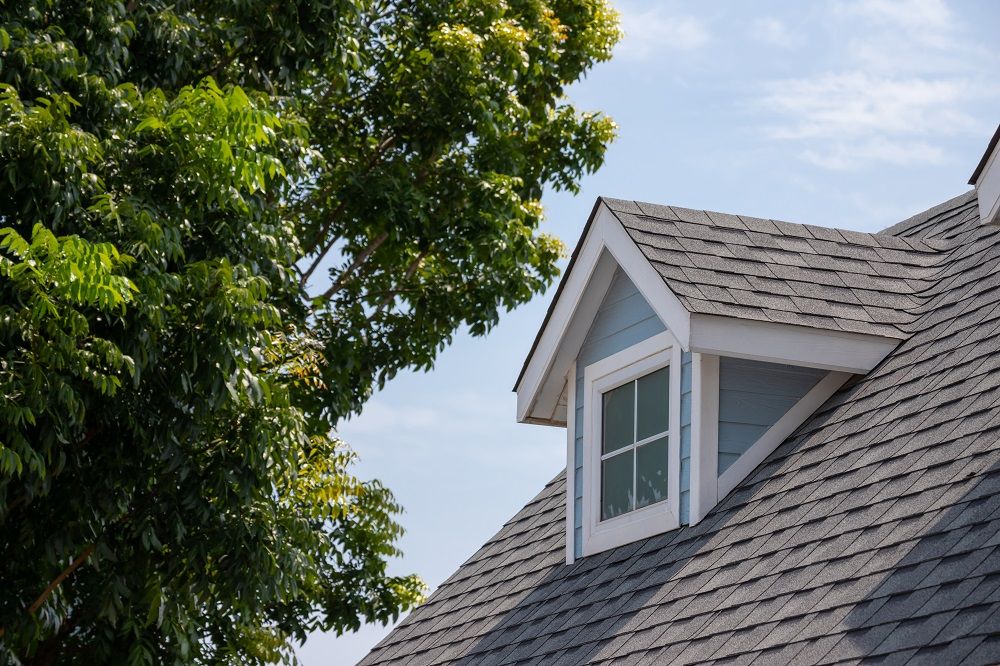 Asphalt shingle roof by Tampa roofing company