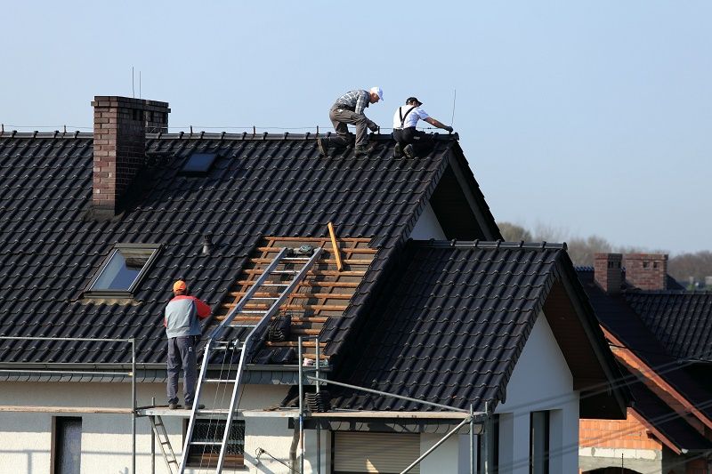 Roofers Installing New Roof