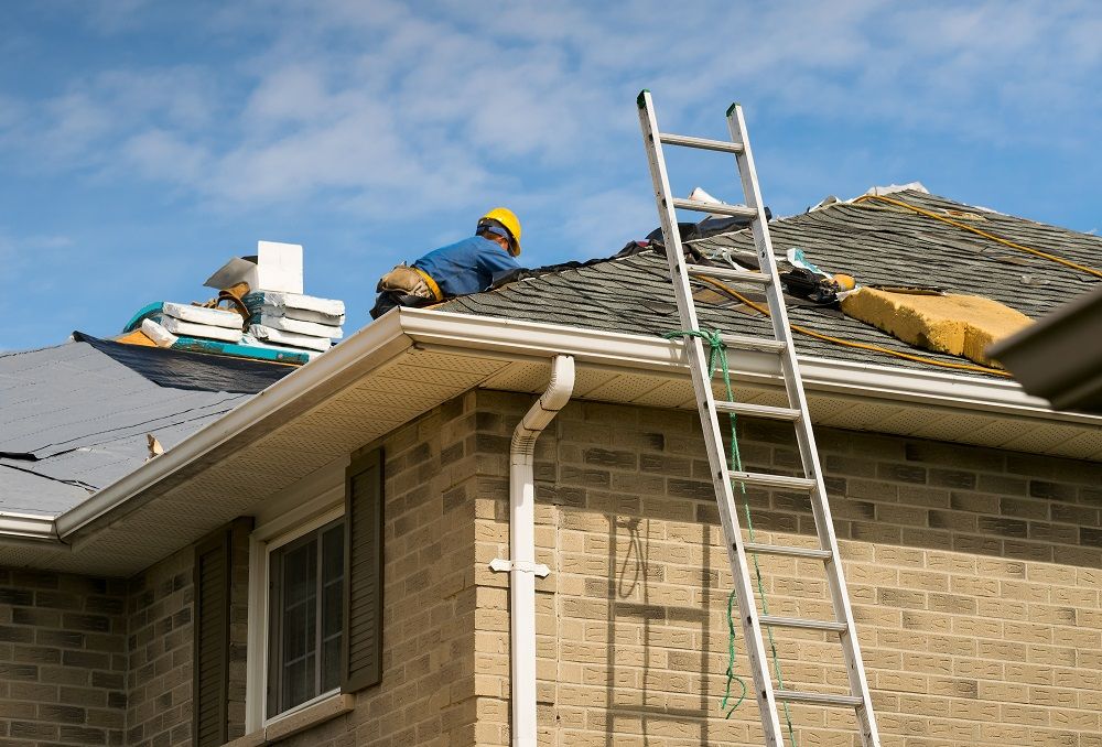 Installing new roof