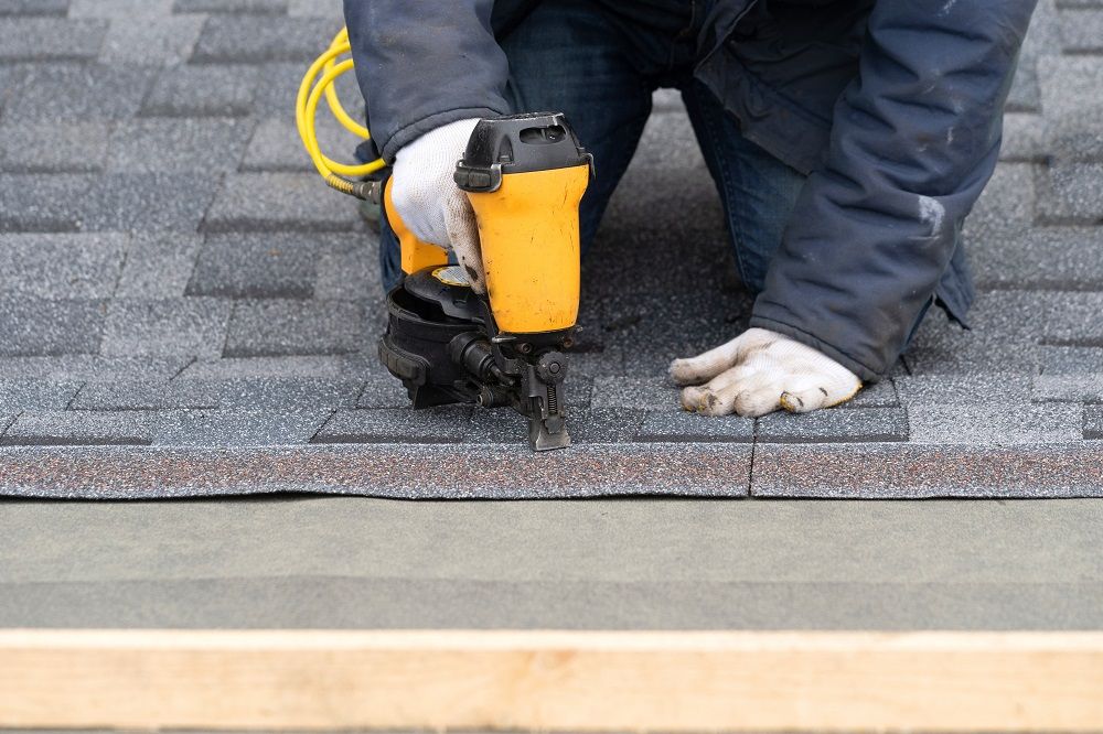 Residential roof installation