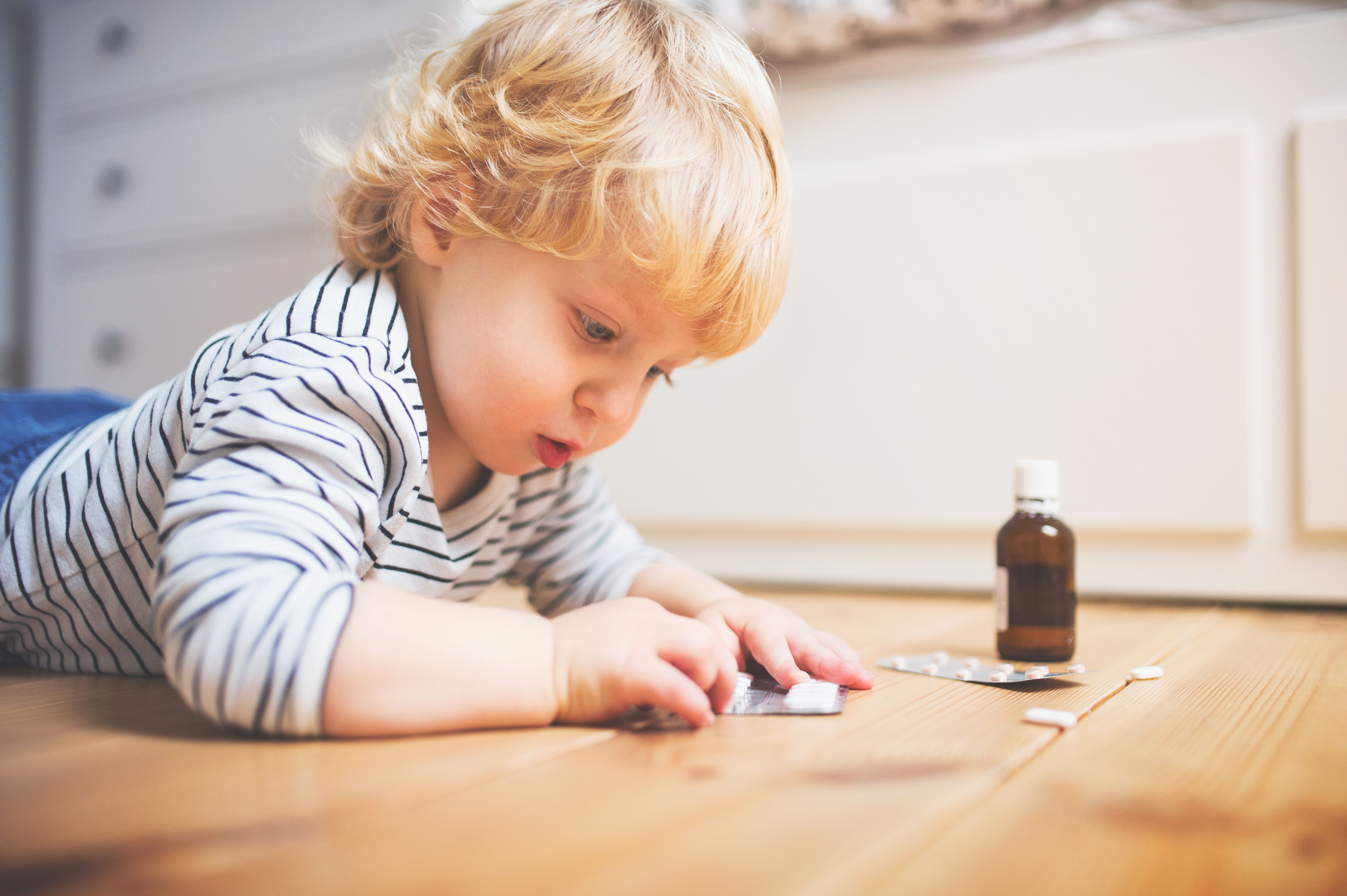 Kid with Medicine