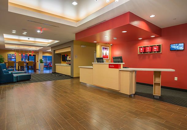 Front Desk & Coffee Station