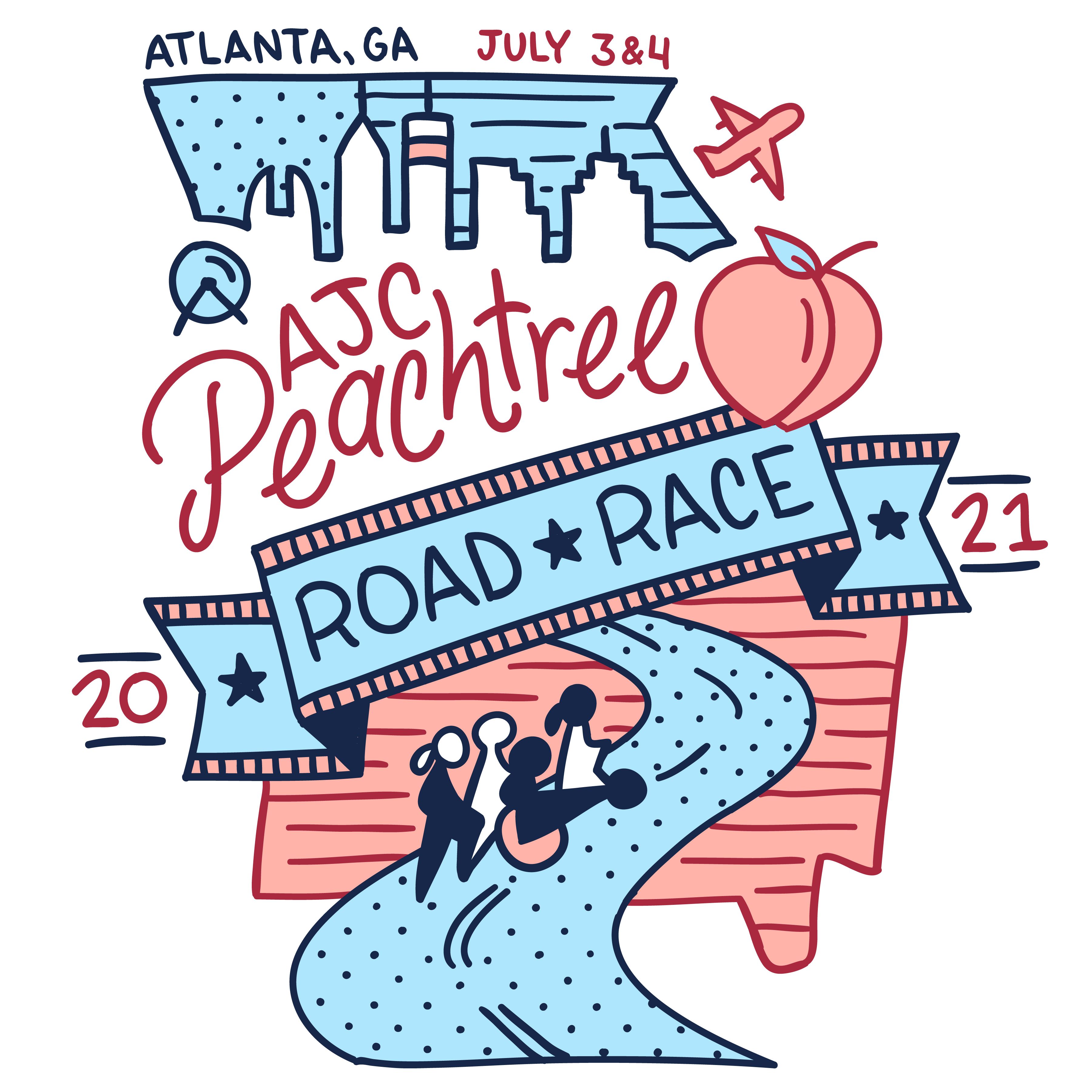 Finalists Announced for AJC Peachtree Road Race TShirt Contest