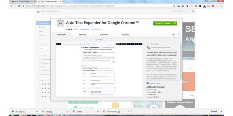 Auto text expander for google chrome как пользоваться