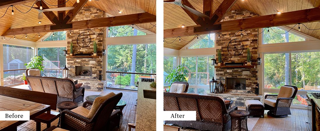Convert a Screened Porch to a Sunroom