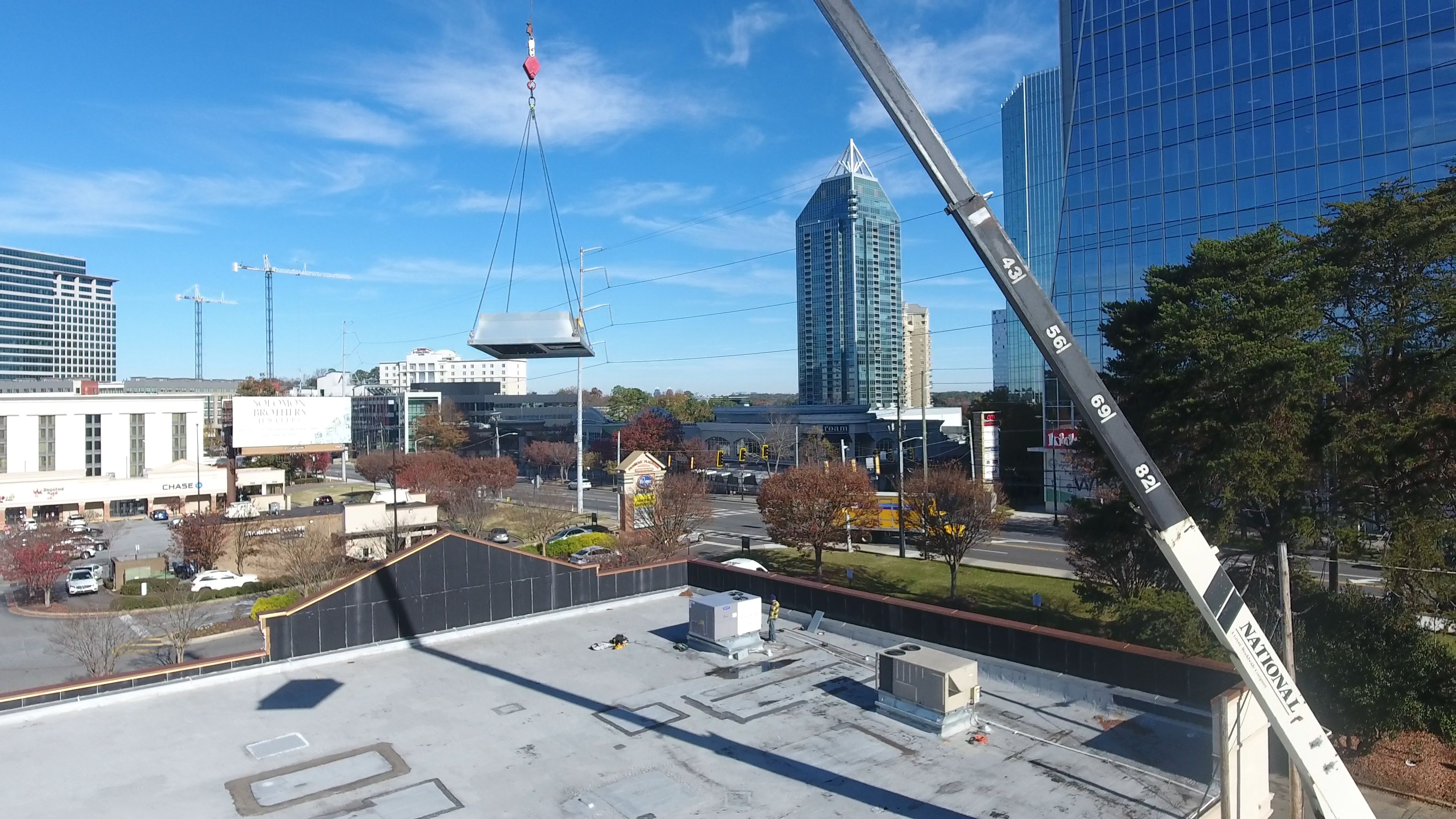 Check out our rooftop installation at the Buckhead Eye Gallery