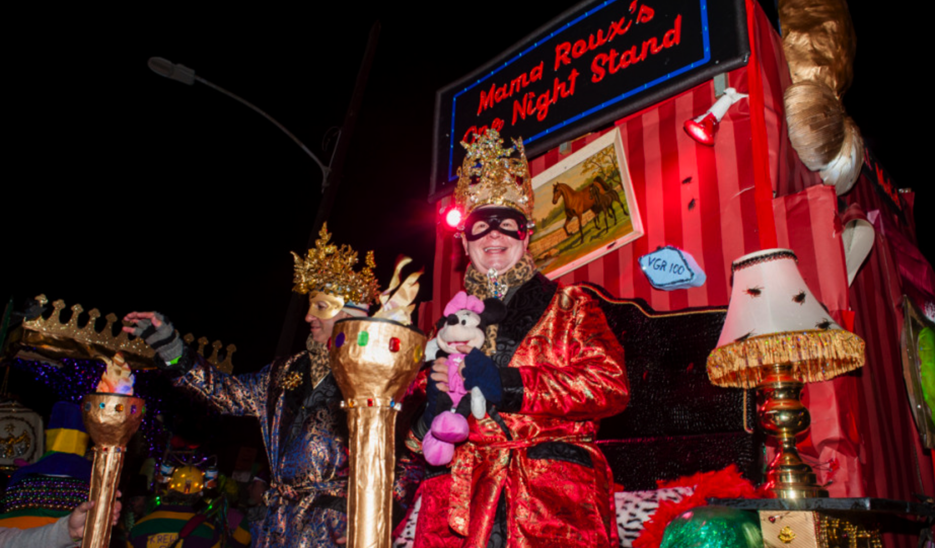 The Show Must Go On! Krewe du Vieux Displaying Floats Around Town ...