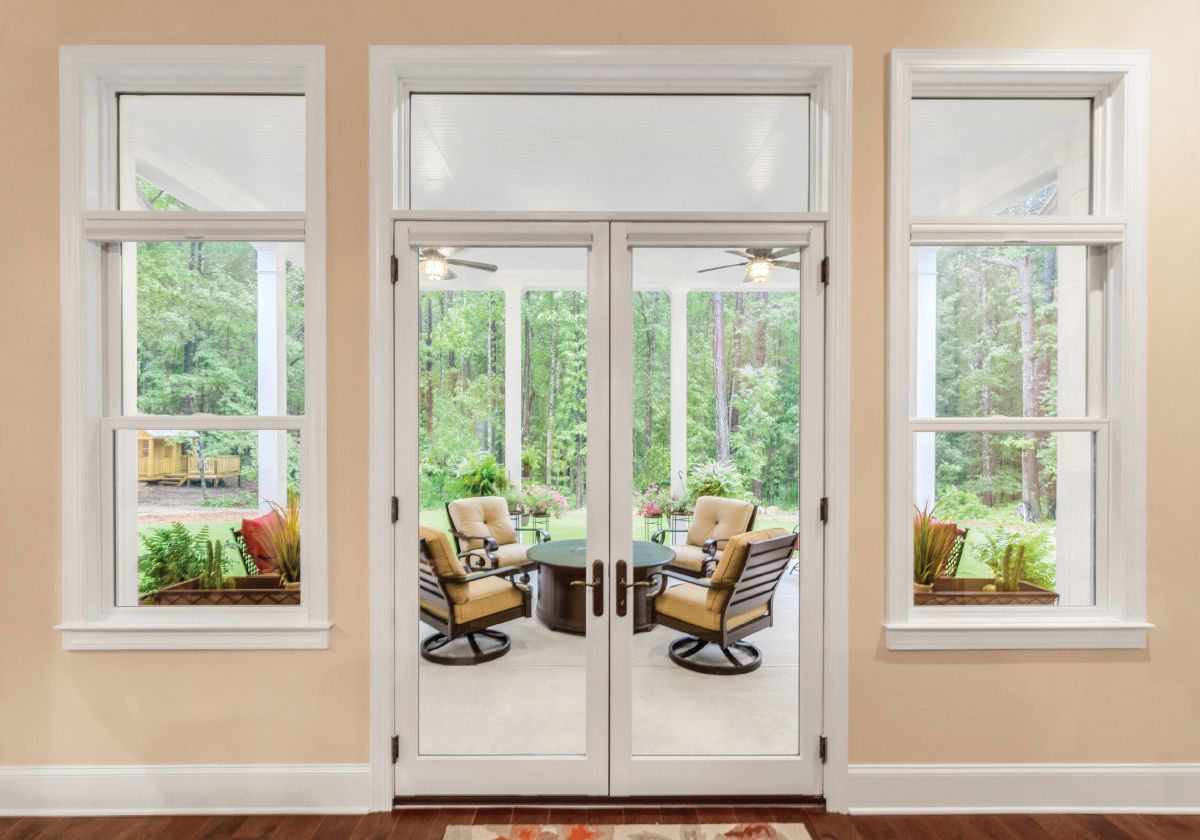 Steves Sons 72 In X 80 In Retrofit Prehung Left Hand Inswing White Primed Steel Patio Door Stpfl Pr 72 4ilh The Home Depot