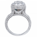 Pager to activate Oval-Cut Diamond Solitaire