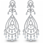 Pager to activate Majestic Chandelier Earrings