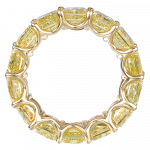 Pager to activate Yellow Diamond Eternity Band