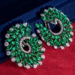 Pager to activate Emerald Infinia Earrings Large