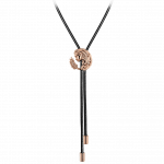 Pager to activate Zodiac Virgo String Necklace Rose Gold