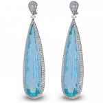 Pager to activate Aquamarine Earrings