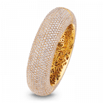 Pager to activate Grande Melange Yellow Gold Bangle