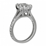 Pager to activate Cushion-Cut Diamond