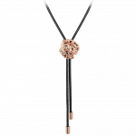 Pager to activate Zodiac Leo String Necklace Rose Gold
