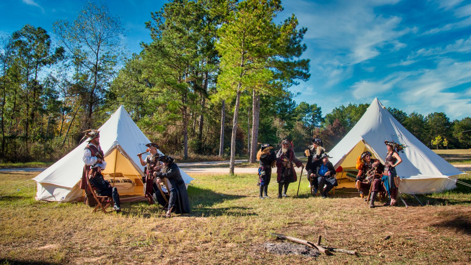 Texas renaissance festival camping