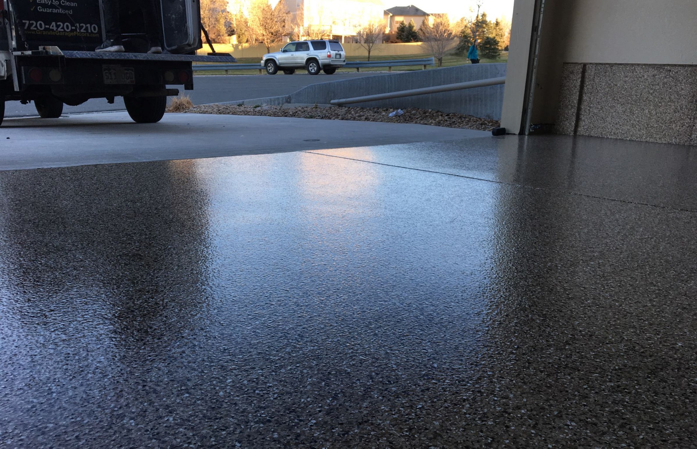 Granite Garage Floors Denver | Epoxy Floor Coating | Granite Garage Floors