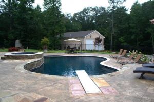 Gunite Pool with Pebble Surface