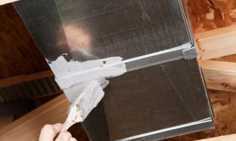 Tape vs. Mastic for Duct Sealing