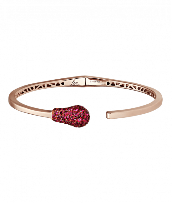 Ruby Match Cuff Bracelet