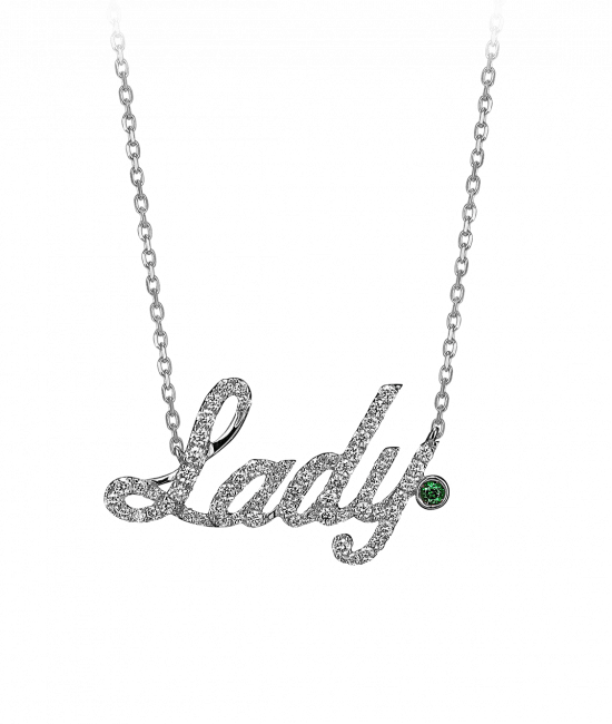 White Gold Lady Necklace