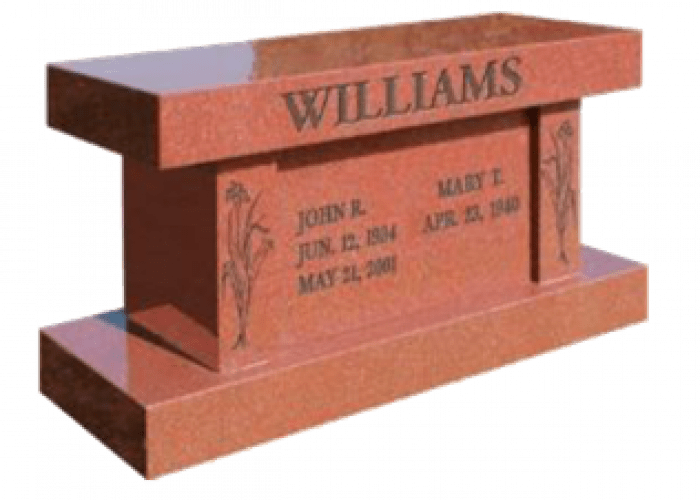 Graveside Memorial Benches Cemetery Granite Benches   Burialplanningcom 301817036 