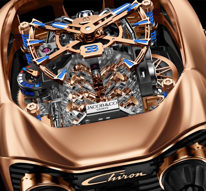 Bugatti Chiron Tourbillon Rose Gold | Jacob & Co