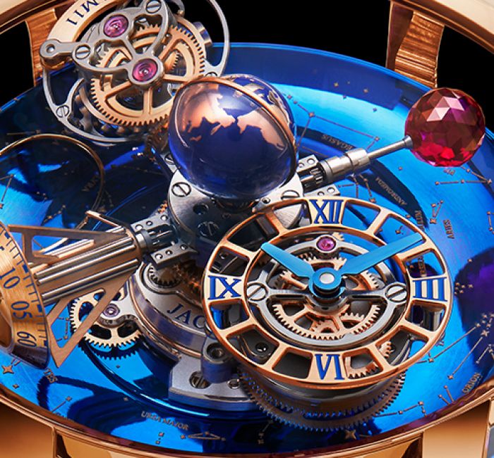 Jacob Co Astronomia Sky Tourbillon Rose Gold Motion