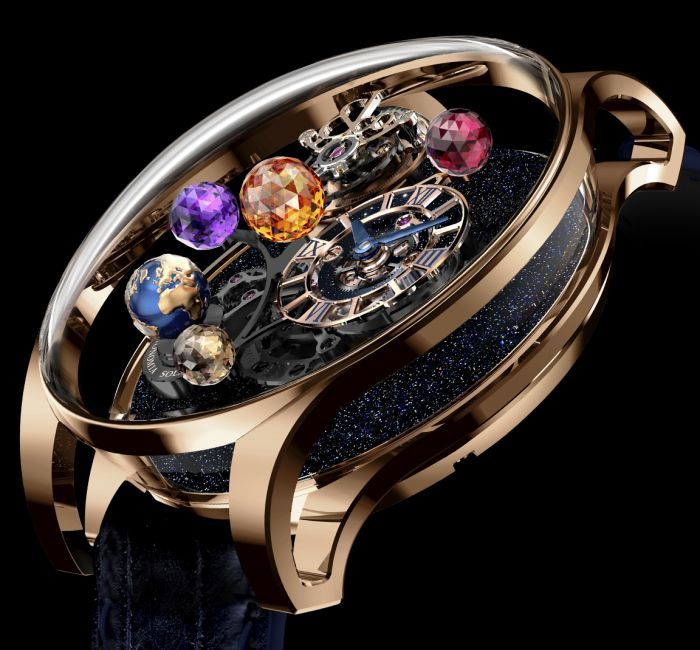 Astronomia Solar Jewelry Planets Rose Gold | Jacob & Co