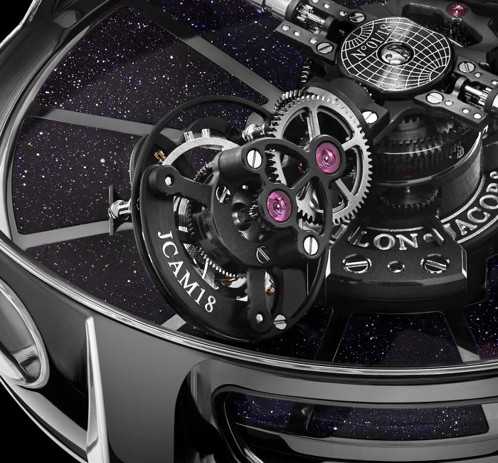 Astronomia Tourbillon Ceramic Black Movement | Jacob & Co