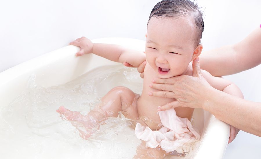 Is Your Bathroom Safe Tips For A Baby Proof Bathroom The Pink