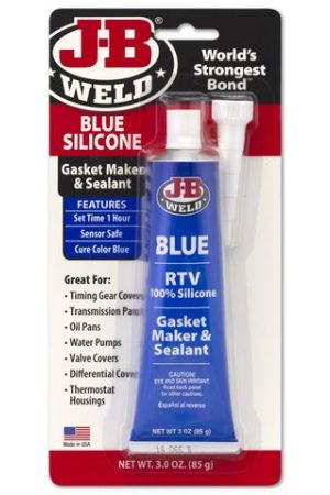 J-B Weld Blue Silicone Sealant 85g Tube