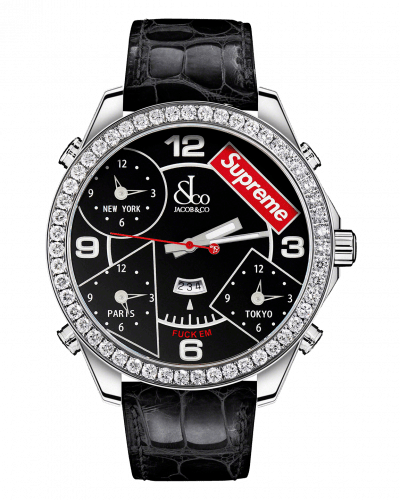 supreme diamond watch