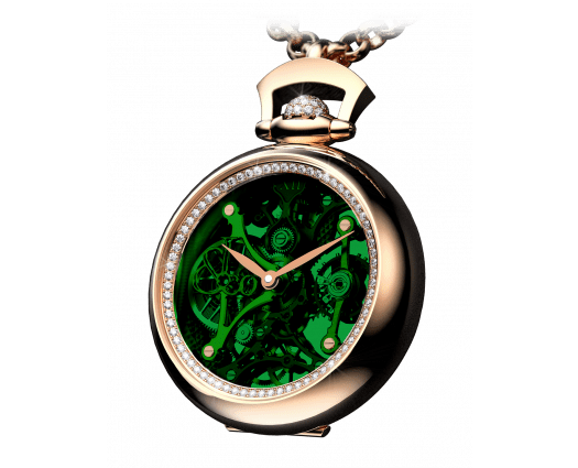 Brilliant Watch Pendant Green
