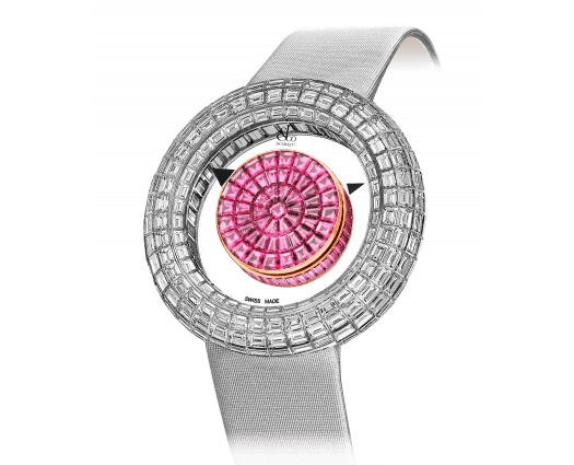Brilliant Mystery Baguette Pink Sapphires (44MM)