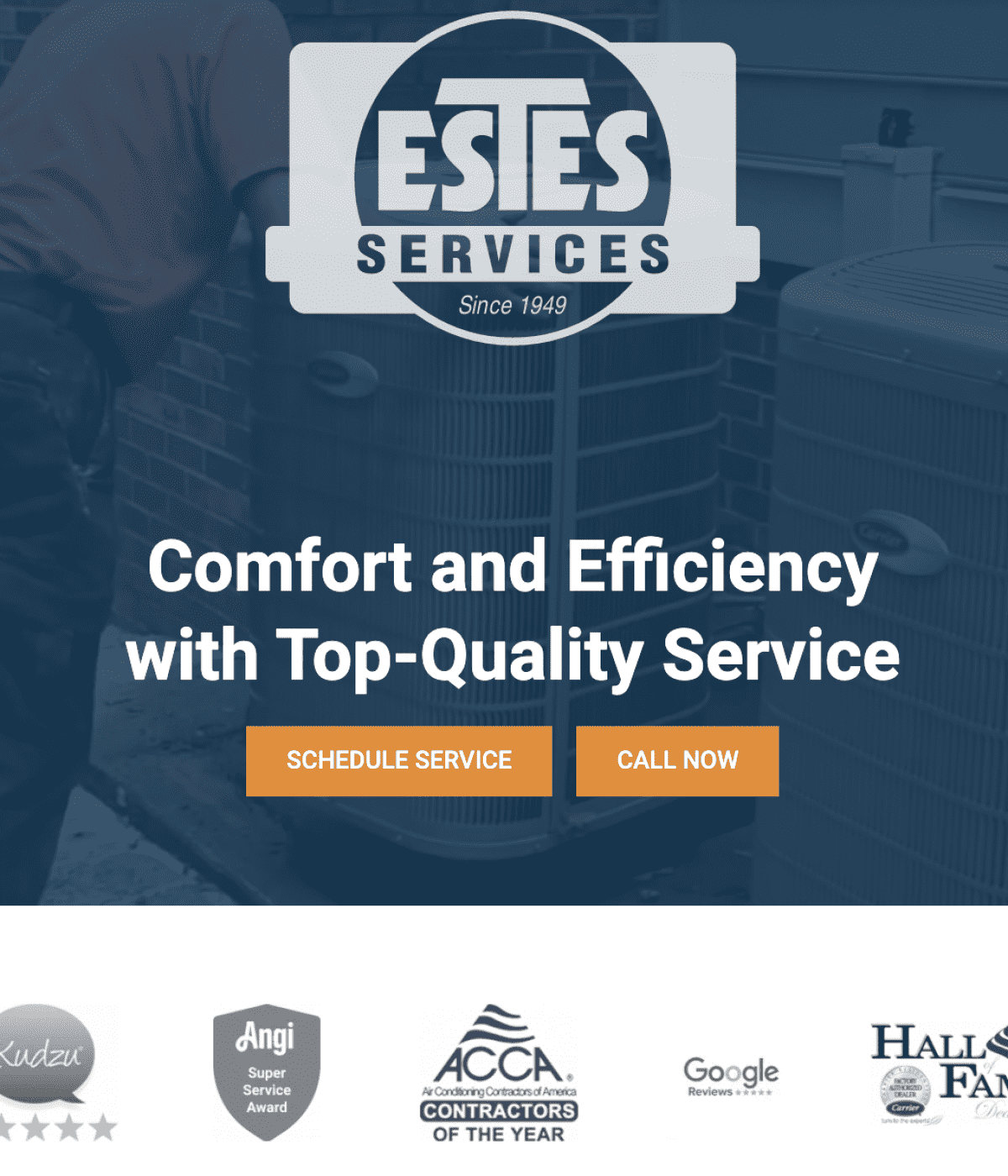 Image of website for Estes Services