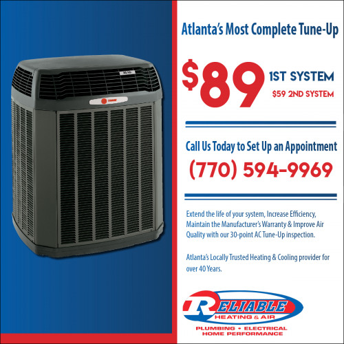 AC Tune-Up - 30 pt. Checklist | Atlanta, GA | Reliable Heating & Air