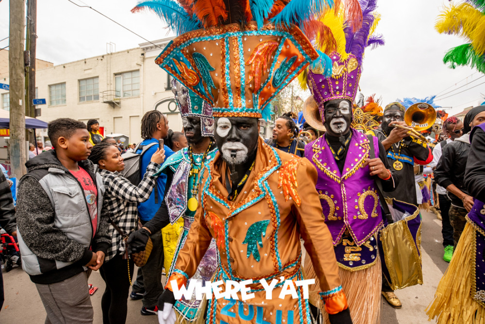 Mardi Gras Revelers 2020 Where Y At