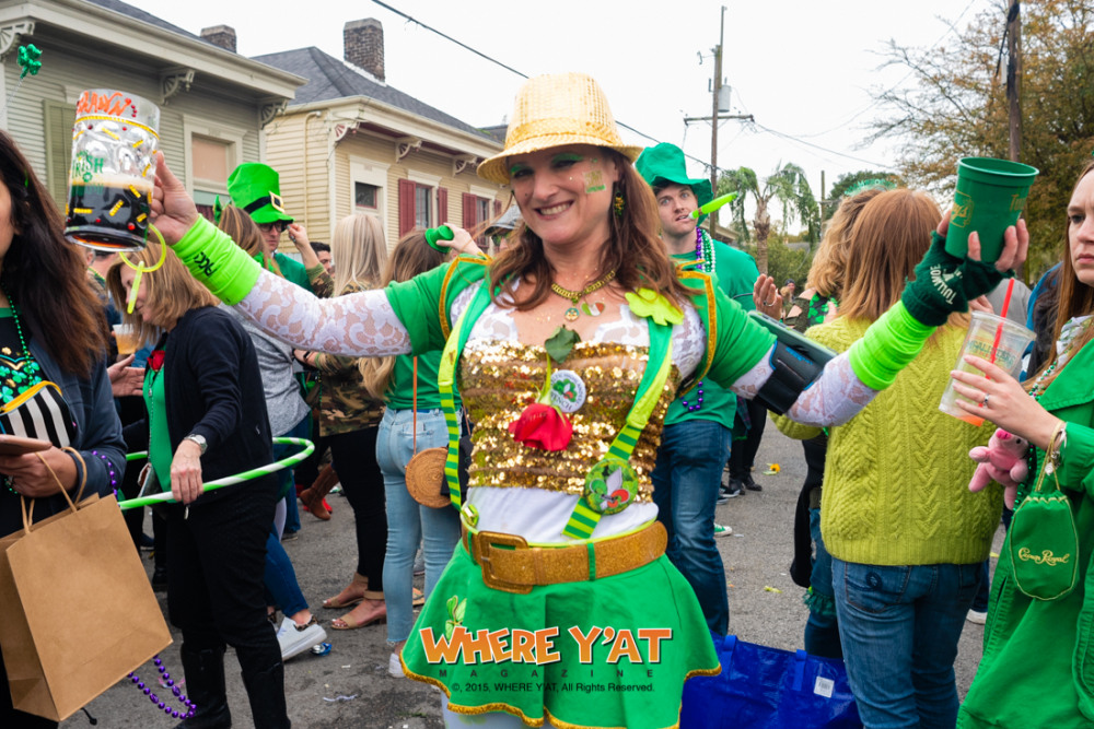 Celebrating St. Patricks Day in New Orleans Where Y'at