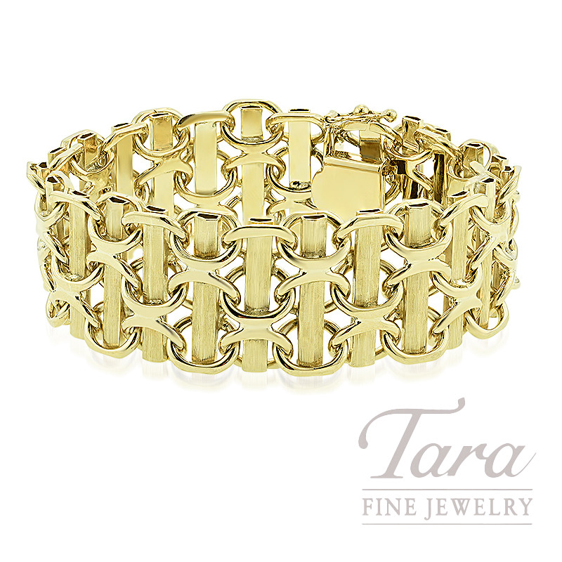 14k yellow gold bracelet